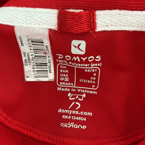 Red Domyos track jacket - Picture 6 of 6